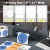 JADENS Bluetooth Thermal Shipping Label Printer – Wireless 4x6 Shipping Label Printer, Compatible with Android, iPhone, Windows & Mac, Widely Used for Ebay, Amazon, Shopify, Etsy, USPS