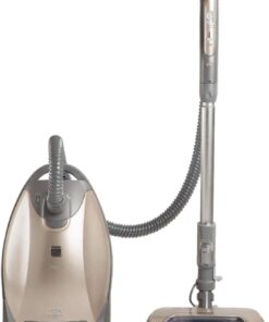 Kenmore 81714 Bundle Ultra Plush Lightweight Bagged Canister Vacuum with Pet PowerMate, HEPA, Extended Telescoping Wand, Retractable Cord, and 3 Cleaning Tools, 700 Series, Gold