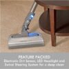 Kenmore Elite 21814 Pet Friendly CrossOver Lightweight Bagged HEPA Canister Vacuum with Pet PowerMate, Extended Telescoping Wand, Retractable Cord, 2 Floor Nozzles, and 4 Cleaning Tools-Silver/Gray