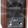 Mammoth Ion and Ozone Generator 3000 mg/hour, Adjustable up to 3,500 SqFt Ionizer & Deodorizer Ozone Odor Eliminator- Ozone Machine Wooden Design Ideal for Dust, Pollen, Pets & Smoke Smell