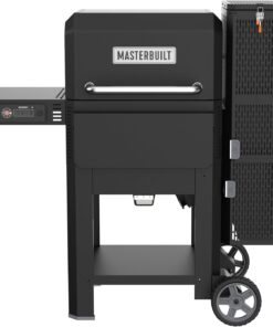 Masterbuilt® MB20041023 Gravity Series® 600 Digital Charcoal Grill and Smoker,WiFi Technology, GravityFed™ Charcoal Hopper