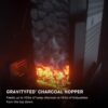 Masterbuilt® MB20041220 Gravity Series® 1050 Digital Charcoal Grill and Smoker with Digital Control, App Connectivity and 1,050 Cooking Square Inches in Black