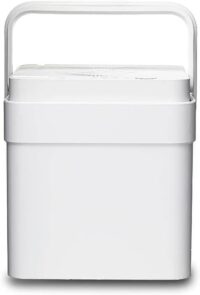 Midea Cube 50 Pint Dehumidifier for Basement and Rooms at Home for up to 4,500 Sq. Ft., Smart Control, Compatible with Alexa (White), Drain Hose Included, ENERGY STAR Most Efficient 2023
