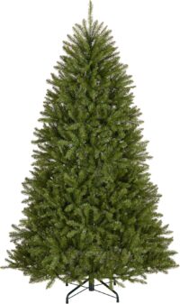 National Tree Company 7 ft Unlit Dunhill Fir Full Artificial Christmas Tree, 2,144 Tips, Includes Stand, Green