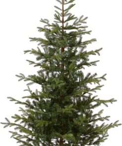 National Tree Company 7.5 ft Unlit Norwegian Spruce Artificial Christmas Tree, 1,325 Tips, Includes Stand, Green