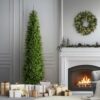 National Tree Company 9 ft Unlit Kingswood Fir Slim Artificial Christmas Tree, 1,443 Tips, Includes Stand, Green National Tree Company 9 ft Unlit Kingswood Fir Slim Artificial Christmas Tree, 1,443 Tips, Includes Stand, Green