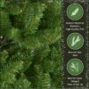 National Tree Company 9 ft Unlit Kingswood Fir Slim Artificial Christmas Tree, 1,443 Tips, Includes Stand, Green National Tree Company 9 ft Unlit Kingswood Fir Slim Artificial Christmas Tree, 1,443 Tips, Includes Stand, Green
