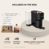 Nespresso Festive Vertuo Pop+ Coffee and Espresso Maker by Breville, Matte Black Gold Nespresso Festive Vertuo Pop+ Coffee and Espresso Maker by Breville, Matte Black Gold