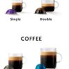 Nespresso Vertuo Coffee and Espresso Maker by De'Longhi, Piano Black with Aeroccino Milk Frother