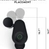 Nespresso Vertuo Plus Deluxe Coffee and Espresso Maker by De'Longhi, Matte Black with Aeroccino Milk Frother