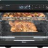 Ninja DT202BK Foodi 8-in-1 XL Pro Air Fry Oven, Large Countertop Convection and Digital Toaster Oven, 1800 Watts, Black, 12 in.