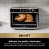 Ninja DT251 Foodi 10-in-1 Smart XL Air Fry Oven, Bake, Broil, Toast, Roast, Digital Toaster, Thermometer, Silver