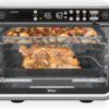 Ninja DT251 Foodi 10-in-1 Smart XL Air Fry Oven, Bake, Broil, Toast, Roast, Digital Toaster, Thermometer, Silver