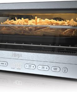Ninja SP151 Flip Toaster Oven&Air Fryer, 8-in-1 Functionality, Flip Up&Away Capability for Storage Space, Stainless