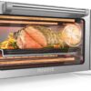 Nuwave Bravo Pro Smart 21QT Toaster Oven Air Fryer Combo, Convection Oven Countertop, 10 functions all in 1, with even & quick crisp technology, 50-450°F, 1800W, Stainless Steel