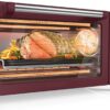 Nuwave Bravo Pro Smart Air Fryer Toaster Oven Combo, 12-in-1 Functions with Quicker & Even Crisp Technology, 1800W, 50-450°F, PFAS-Free, 21QT, Cinnamon