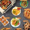 Nuwave Bravo Pro Smart Air Fryer Toaster Oven Combo, Airfryer Convection Oven Countertop, 10-in-1 Functions with Quicker & Even Crisp Technology, 1800W, 50-450°F, PFAS-Free, 21QT, Vanilla Cream