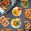 Nuwave Bravo Pro Smart Air Fryer Toaster Oven Combo, Airfryer Convection Oven Countertop, 12-in-1 Functions with Quicker & Even Crisp Technology, 1800W, 50-450°F, PFAS-Free, 21QT, Mint