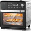 Nuwave Combi Steam Oven, Non-Toxic Stainless Steel Multi-Cooker with Air Fry, Steam, Sous Vide, Toast & More, 50-450°F Precision, 120 Presets, Moisture Control, Programmable, Easy to Clean