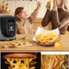 Nuwave Duet Air Fryer, Electric Pressure Cooker & Grill Combo, 540 IN 1 Multicooker with 2 Removable Lids, Slow Cook, Sears, Sautés, 18/10 SS Pot, Sure-Lock Safety Tech & 9 Deluxe Accessories