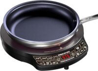 Nuwave Gold Precision Induction Cooktop, Portable, Powerful with Large 8” Heating Coil,100°F to 575°F, 3 Wattage Settings, 12” Heat-Resistant Cooking Surface, Premium10.5” Non-Stick Fry Pan Included