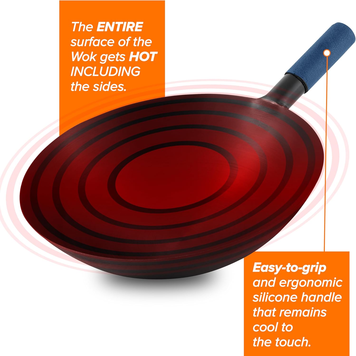 Nuwave Mosaic Induction Wok, Precise Temp Controls from 100°F to 575°F in 5°F, Wok Hei, Infuse Complex Charred Aroma & Flavor, 3 Watts 600,900 & 1500, Authentic 14-inch Carbon Steel Wok Included,Black12 Nuwave Mosaic Induction Wok, Precise Temp Controls from 100°F to 575°F in 5°F, Wok Hei, Infuse Complex Charred Aroma & Flavor, 3 Watts 600,900 & 1500, Authentic 14-inch Carbon Steel Wok Included,Black
