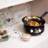 Nuwave Mosaic Induction Wok, Precise Temp Controls from 100°F to 575°F in 5°F, Wok Hei, Infuse Complex Charred Aroma & Flavor, 3 Watts 600,900 & 1500, Authentic 14-inch Carbon Steel Wok Included,Black Nuwave Mosaic Induction Wok, Precise Temp Controls from 100°F to 575°F in 5°F, Wok Hei, Infuse Complex Charred Aroma & Flavor, 3 Watts 600,900 & 1500, Authentic 14-inch Carbon Steel Wok Included,Black