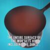 Nuwave Mosaic Induction Wok, Temp Control 100°F-575°F in 5°F, Wok Hei, Infuse Charred Aroma & Flavor, 14-inch Carbon Steel Wok, 8pc Bamboo Accessories