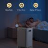 Nuwave OxyPure Zero Plus Air Purifier, Save on Filter Replacements, Covers up to 3210ft² Large Room with Powerful Motor, Captures 99.99% of Particles, Dust, Smells, Sleep Mode for Bedroom