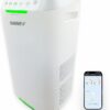 Nuwave Oxypure Zero Air Purifier with Washable Reusable Filters for Large Room | Smart Air Cleaners 99.9% Removal 0.1 Micron Particles | Dual Odor Sensor, Sleep Mode, 6 Fan Speed & Timer, App Control