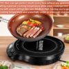 Nuwave PIC Flex with 9-inch Anodized Duralon, Non-Stick Fry Pan, Portable, Powerful Induction Cooktop, 6.5-Inch Heating Coil Nuwave PIC Flex with 9-inch Anodized Duralon, Non-Stick Fry Pan, Portable, Powerful Induction Cooktop, 6.5-Inch Heating Coil