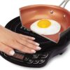 Nuwave PIC Flex with 9-inch Anodized Duralon, Non-Stick Fry Pan, Portable, Powerful Induction Cooktop, 6.5-Inch Heating Coil Nuwave PIC Flex with 9-inch Anodized Duralon, Non-Stick Fry Pan, Portable, Powerful Induction Cooktop, 6.5-Inch Heating Coil