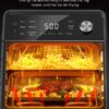 Nuwave Plug-In Grill Air Fryer Oven Combo w/Sheath Heaters, Authentic Char Flavor, 2024 New Convection System, 2X More Even, 100 Presets, Smarter Probe, 50-550°F, Stainless Steel