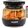 Nuwave Primo Grill Oven PFAS Free Countertop Oven with Convection Top & Grill Bottom, Smart Thermometer, Perfect for Cooking Frozen or Fresh with Surround Heat for Flawless Results