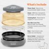 Nuwave Pro Plus 2 Infra-Red Oven, Countertop, Convection, Cook Fresh or Frozen, No Defrosting or Preheating, Cook Healthy, 360 Surround Heat, Adjustable Temps, 100 Presets, 50 Memory, Tough Power Dome, Cool Gray