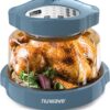 Nuwave Pro Plus 2 Infra-Red Oven, Countertop, Convection, Cook Fresh or Frozen, No Defrosting or Preheating, Cook Healthy, 360 Surround Heat, Adjustable Temps, 100 Presets, 50 Memory, Tough Power Dome, Cozy Blue