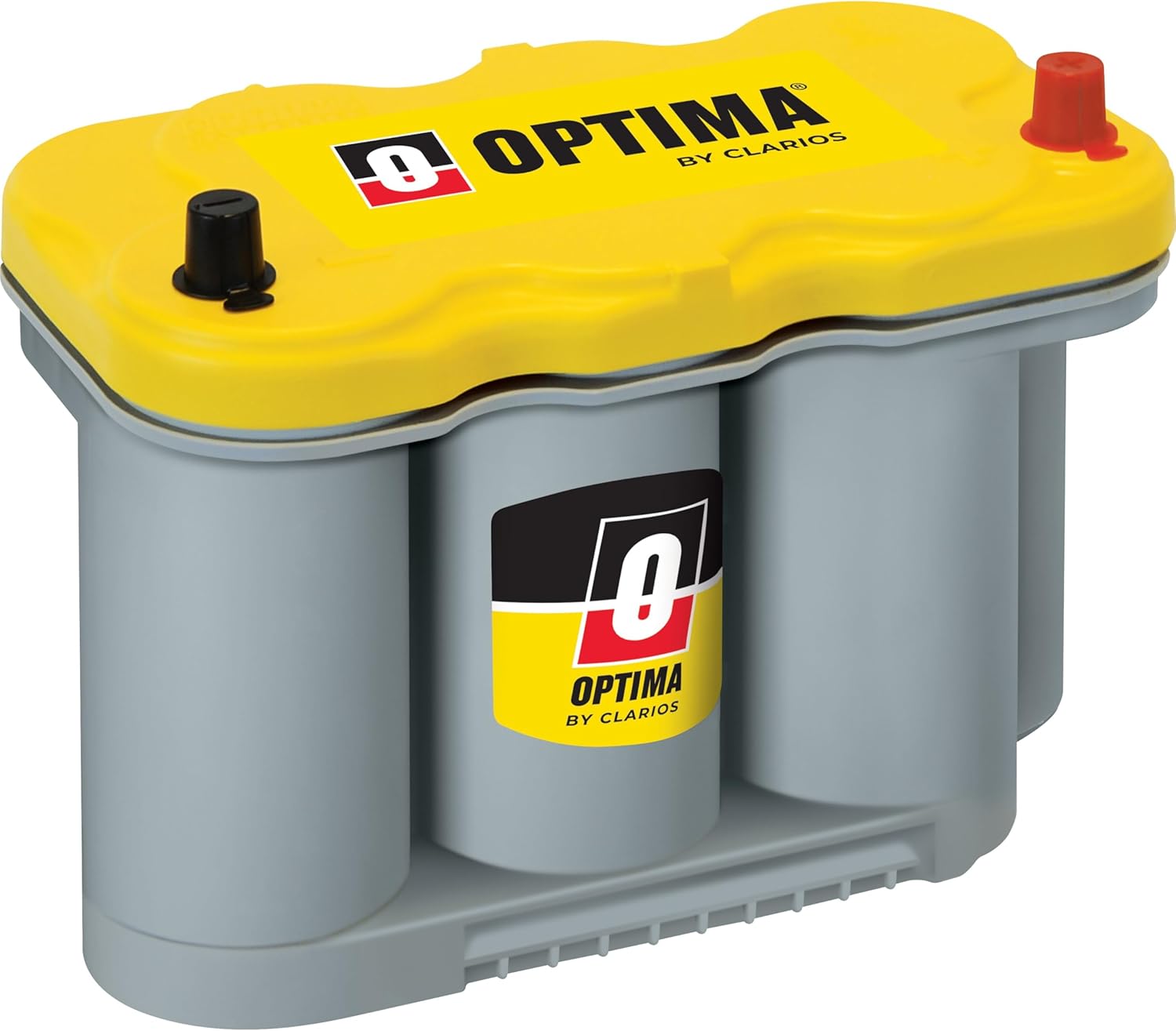 OPTIMA Batteries High Performance D27F YellowTop Dual Purpose Sealed AGM Car, Truck and SUV Battery, 830 CCA, Maintenance Free, Versitile Mounting OPTIMA Batteries High Performance D27F YellowTop Dual Purpose Sealed AGM Car, Truck and SUV Battery, 830 CCA, Maintenance Free, Versitile Mounting