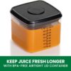 Omega Cold Press Juicer Machine, All-in-One Nutrition System for Vegetable and Fruit Juice, Nut Butter, Baby Food, Pasta and Sorbets, Triple-Stage 80-RPM Slow Masticating Juicer, 200-Watts, Black Omega Cold Press Juicer Machine, All-in-One Nutrition System for Vegetable and Fruit Juice, Nut Butter, Baby Food, Pasta and Sorbets, Triple-Stage 80-RPM Slow Masticating Juicer, 200-Watts, Black
