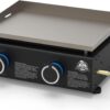 Pit Boss 10960 2-Burner Tabletop Griddle, Black