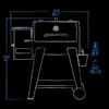 Pit Boss 700FB2 Pellet Grill - Matte Black - PB700FB2