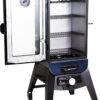 Pit Boss Grills PBV3A1 Electric Smoker, Blue Hammertone, 684 sq inches