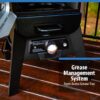 Pit Boss Grills PBV3A1 Electric Smoker, Blue Hammertone, 684 sq inches