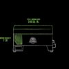Pit Boss PB150PPB Portable Battery Powered Wood Pellet Grill 10798