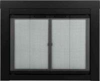 Pleasant Hearth AT-1001 1111 fireplace screen, Black Medium