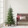 Puleo International 4.5ft Pre-Lit Aspen Fir Artificial Christmas Tree with 250 Clear Lights, 411 Realistic Dense Branch Tips Puleo International 4.5ft Pre-Lit Aspen Fir Artificial Christmas Tree with 250 Clear Lights, 411 Realistic Dense Branch Tips