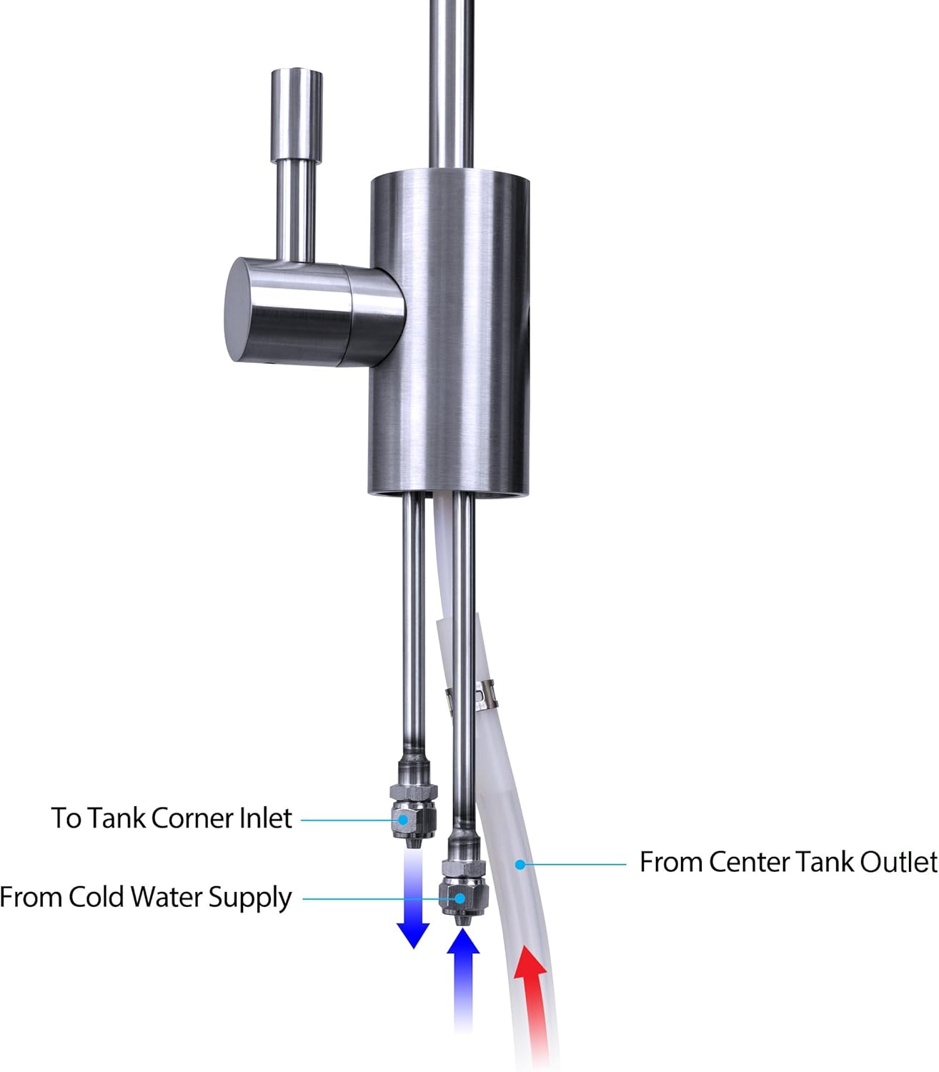 Ready Hot 41-RH-200-F570-CH Instant Hot Water Dispenser System, 2.5 Quarts Manual Dial Single Lever Hot Water Faucet, Polished Chrome37 Ready Hot 41-RH-200-F570-CH Instant Hot Water Dispenser System, 2.5 Quarts Manual Dial Single Lever Hot Water Faucet, Polished Chrome