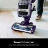 Shark ZD201 Lift-Away Upright Vacuum with Powerfins, Self-Cleaning Brushroll, Anti-Allergen Complete Seal Technology