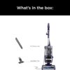 Shark ZD201 Lift-Away Upright Vacuum with Powerfins, Self-Cleaning Brushroll, Anti-Allergen Complete Seal Technology