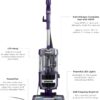 Shark ZD201 Lift-Away Upright Vacuum with Powerfins, Self-Cleaning Brushroll, Anti-Allergen Complete Seal Technology