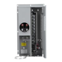 Siemens 200 -Amp 20 -Spaces 40 -Circuit Outdoor Main Breaker Meter Combo Load Center
